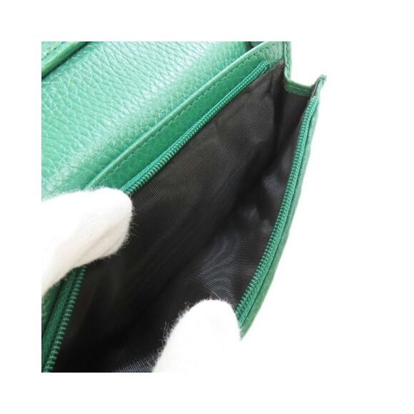 Pre Loved Gucci GG Logo Leather Wallet 570660 1B30T 1000 Women Black - Picture 6 of 8